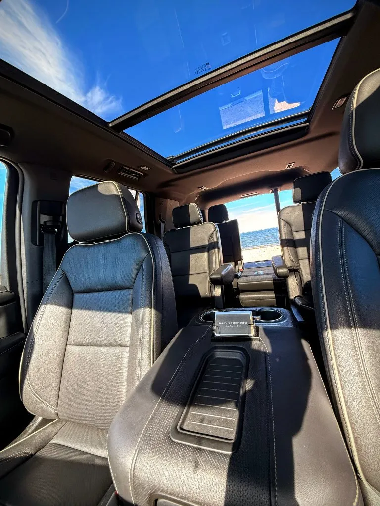 Premium Abreo chauffeur vehicle for private travel in NYC and the Hamptons
